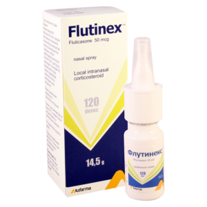 Flutinex - ფლუტინექსი აეროზოლი 50მკგ/დ 120