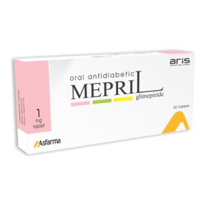 Mepril - მეპრილი 1მგ 30 ტაბლეტი