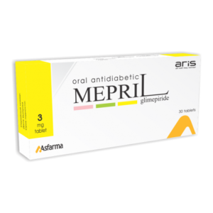 Mepril - მეპრილი 3მგ 30 ტაბლეტი
