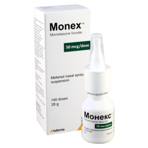 Monex - მონექსი სპრეი 50მკგ 140 დოზა
